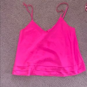 Hot pink TALULA cami